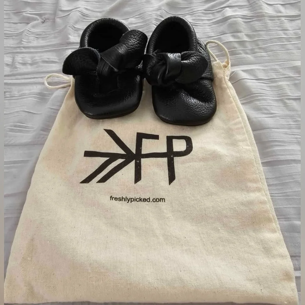 Freshly Picked Black Moccasins